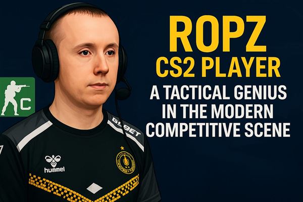 Ropz cs2 player - a tactical genius in the modern competitive scene